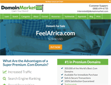 Tablet Screenshot of feelafrica.com